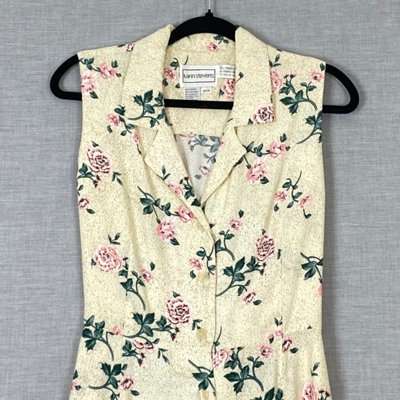 Karin Stevens Ivory Floral Maxi Dress - Picture 3 of 12